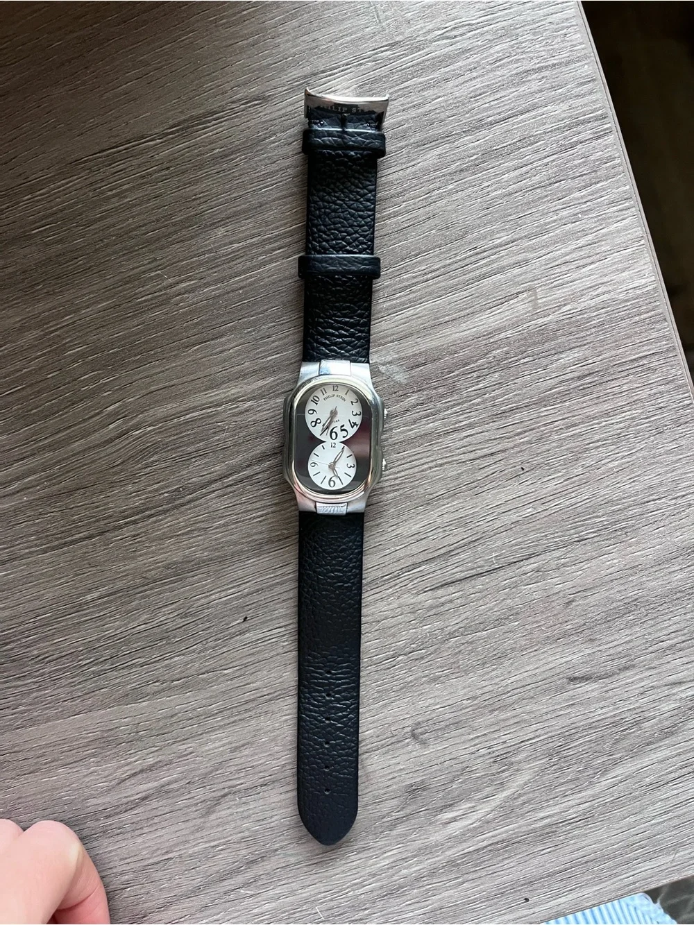 Philip Stein  Leather Strap Watch